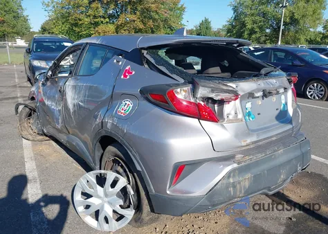 2019 Toyota C-Hr Le from USA, damaged, VIN JTNKHMBX7K1018670